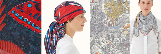 Silk Twill Scarf Styling: 7 Hermes Inspired Ideas
