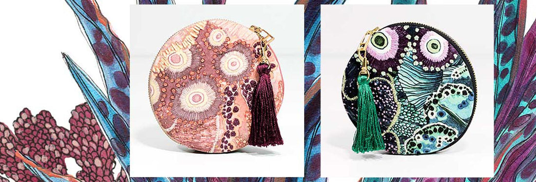 Product Focus: discover what goes into the making of a Wanderland velvet pouch