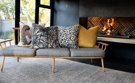 Snuggle In For Winter - Sink into a bed of velvet scatter cushions