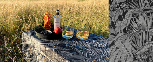 Meet Aureum's new Urban Forest tablecloth