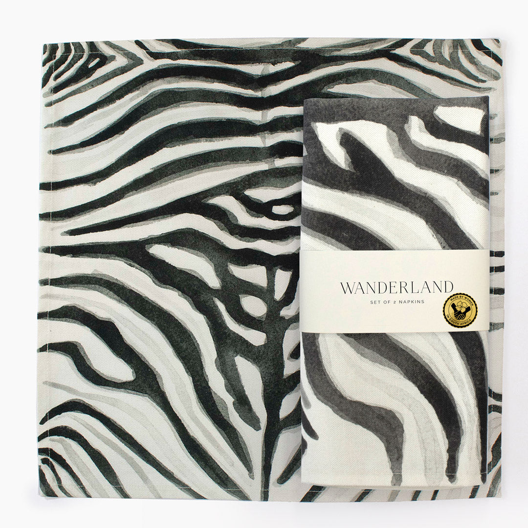 Tablecloths and Napkins African Luxury Wanderland Wanderland