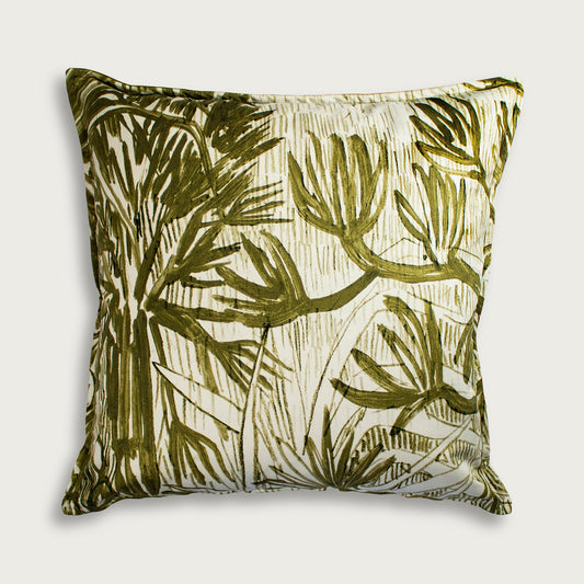 Aureum Highveld Gold Velvet Scatter Cushion