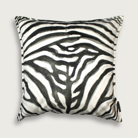 Aureum Zebra Velvet Scatter Cushion