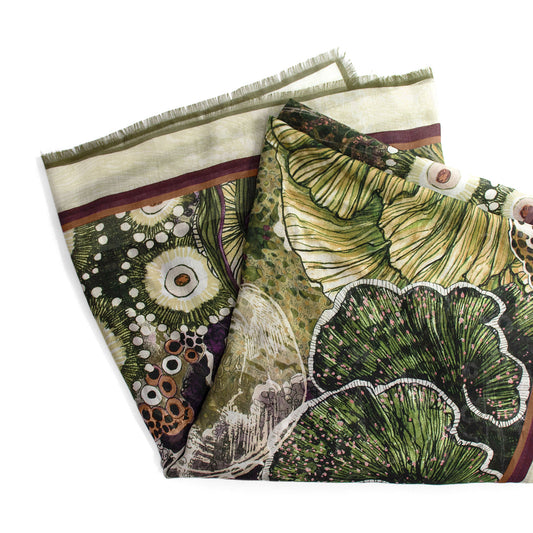 Oceanum Moss Silk Modal Scarf