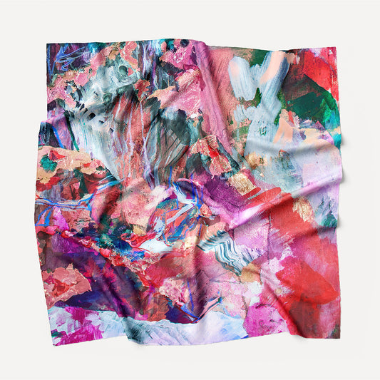 Anastasia Pather Rain Silk Twill Scarf