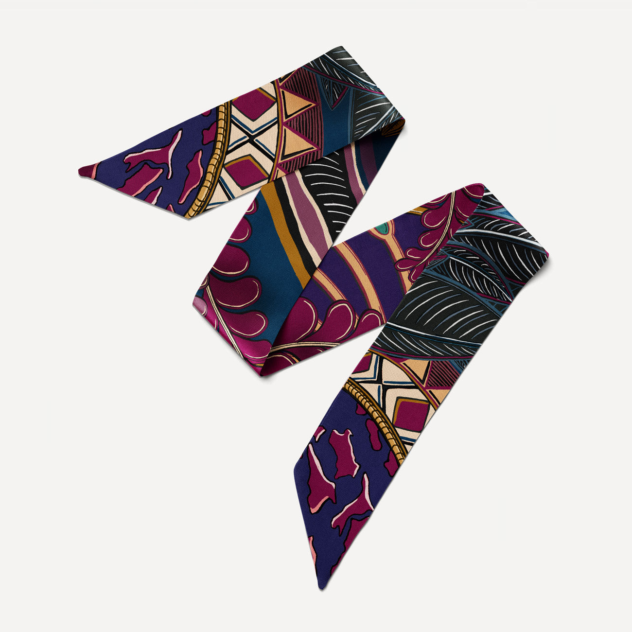shop wanderland artist silk twilly online south africa