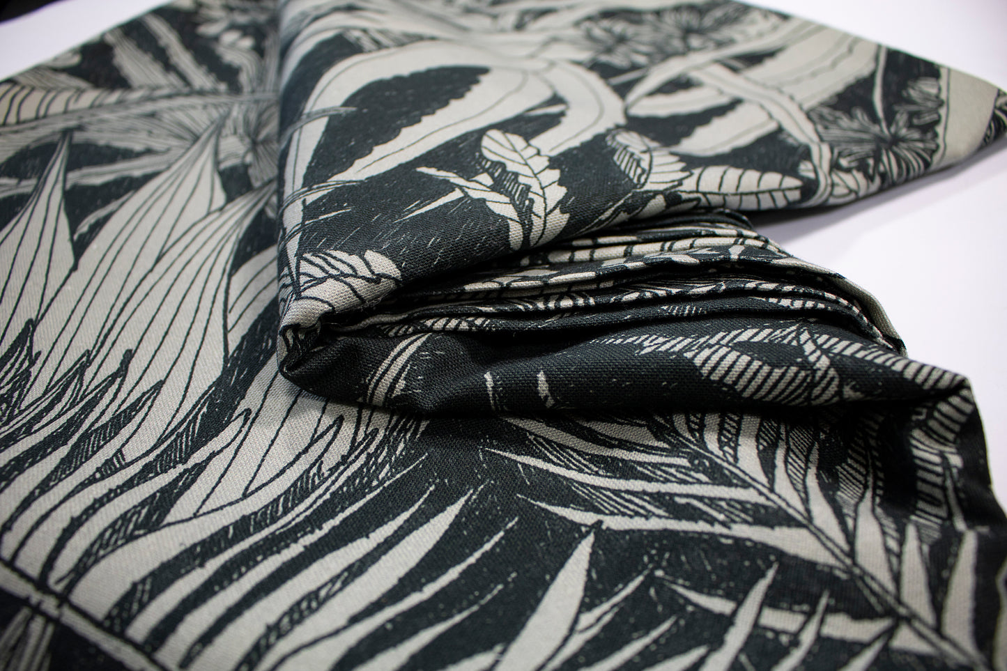 Aureum Urban Forest Charcoal Tablecloth