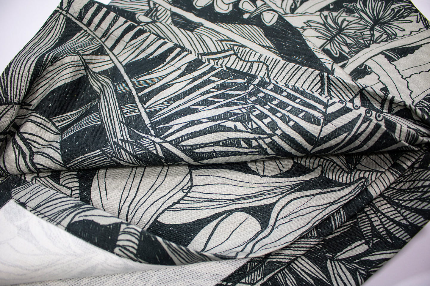 Aureum Urban Forest Charcoal Tablecloth