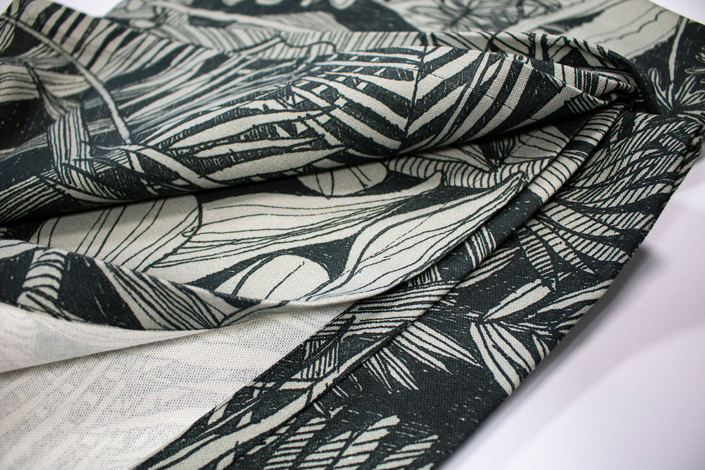 Aureum Urban Forest Charcoal Tablecloth