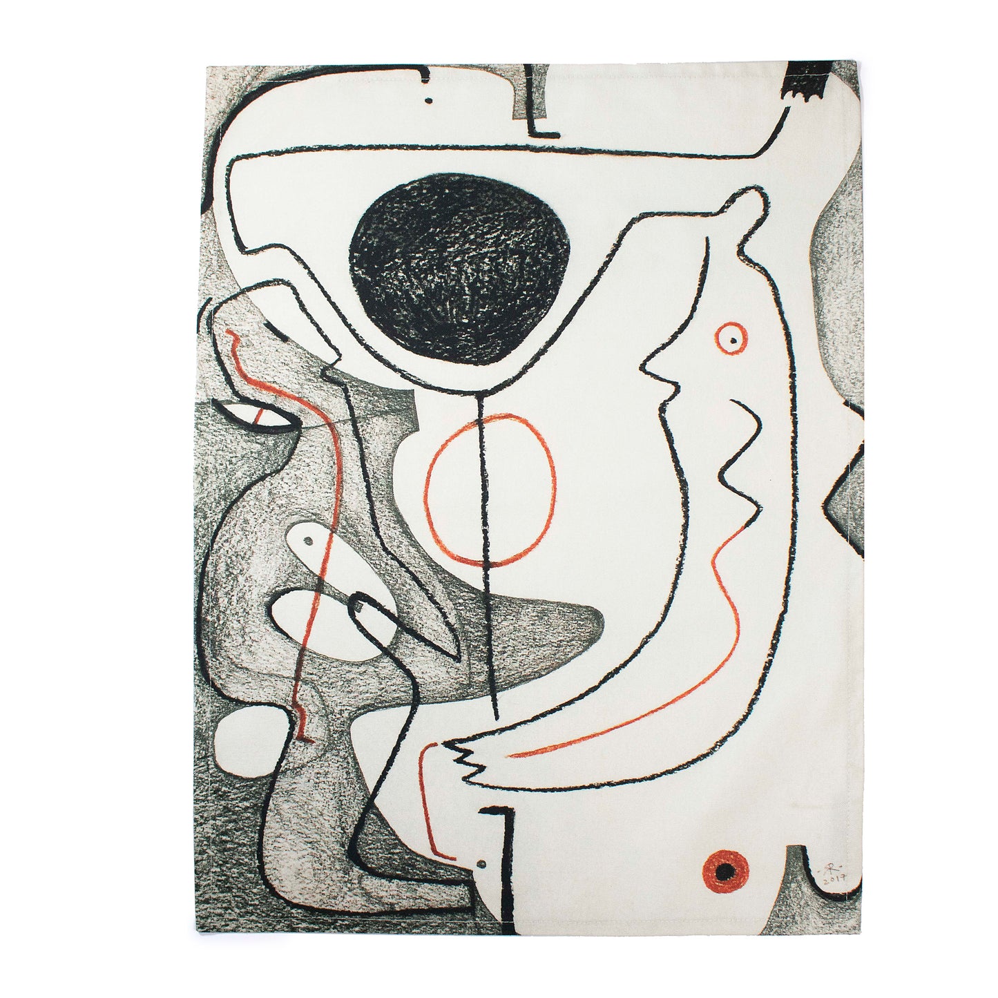 elephant kitchen tea towel wanderland