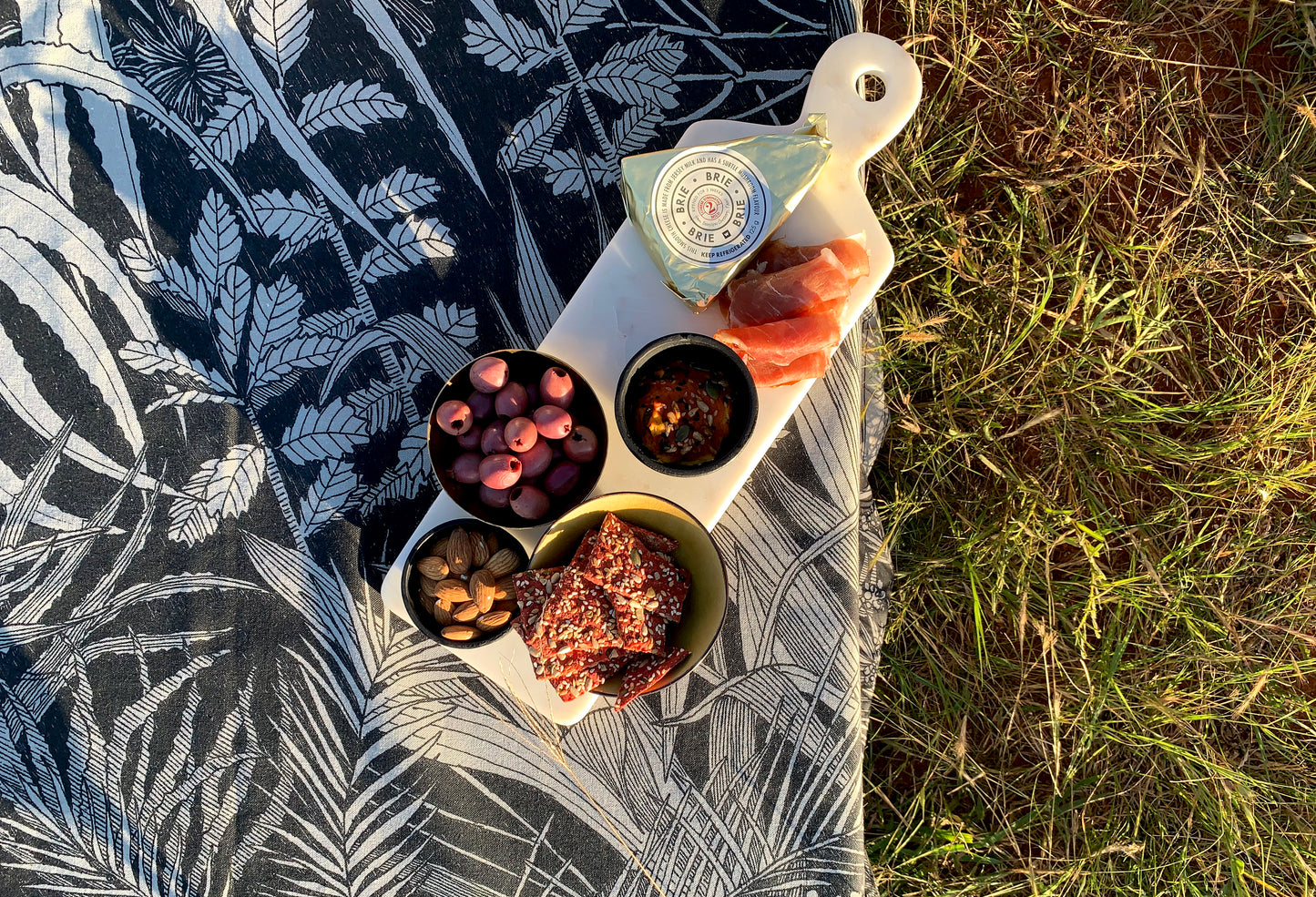 Aureum Urban Forest Charcoal Tablecloth