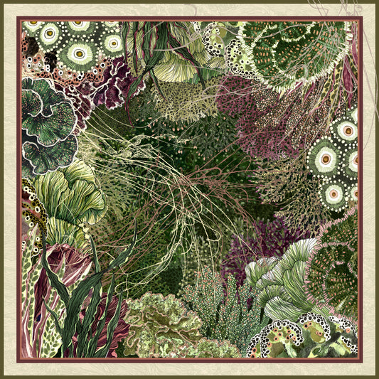 Oceanum Moss Silk Modal Scarf