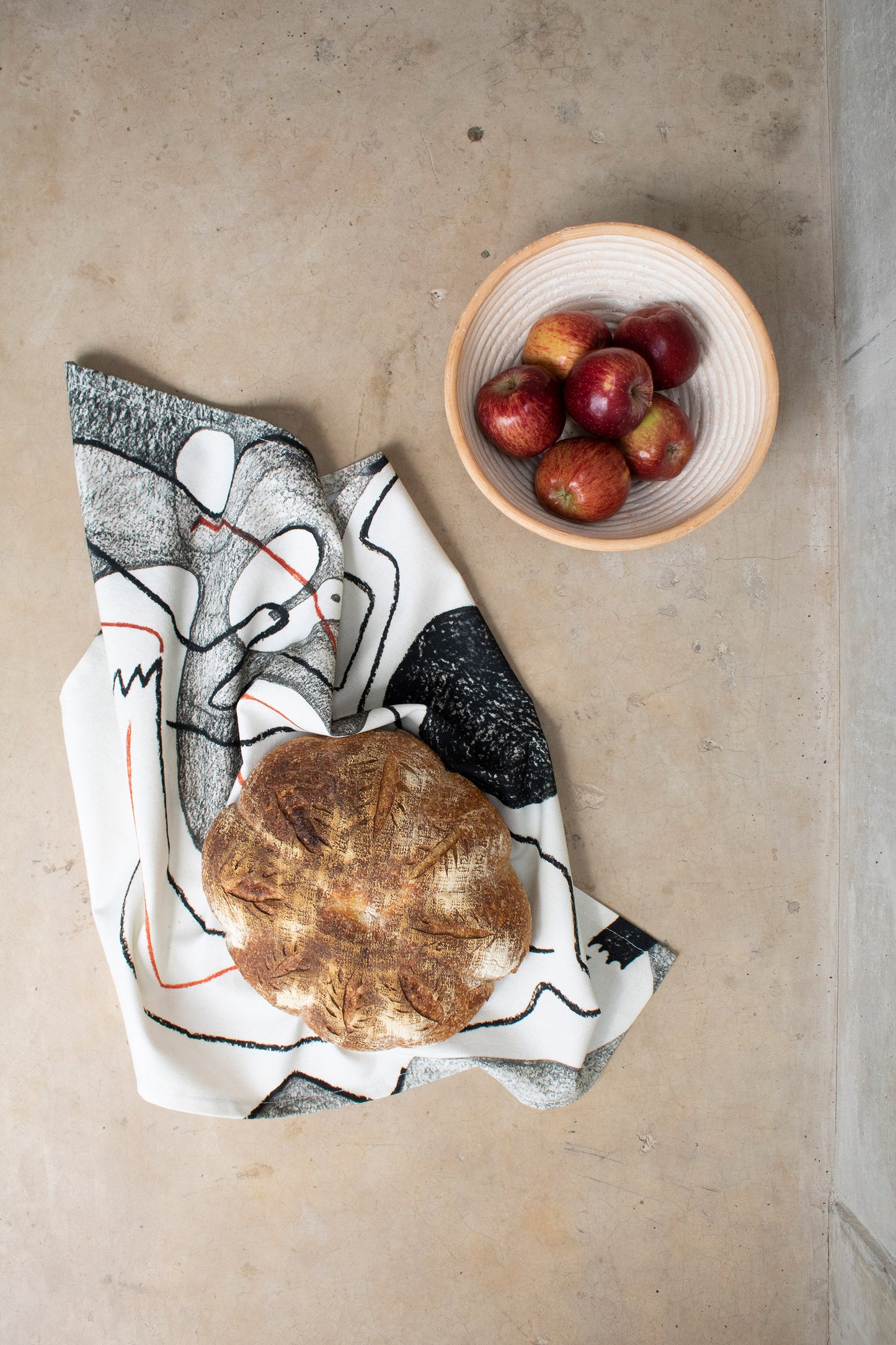 elephant kitchen tea towel wanderland