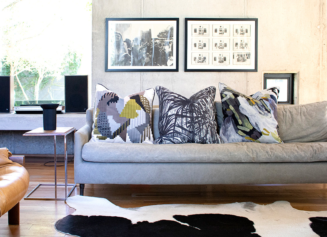 Wanderland scatter cushions african luxury velvet online