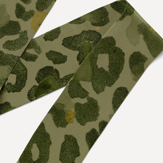 Shop Wanderland Leopard Silk Twilly online