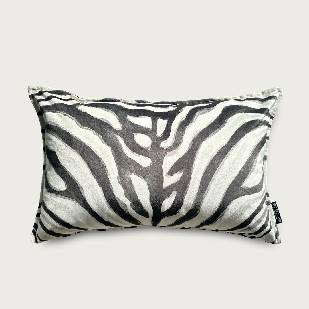 Shop Zebra throw pillow scatter cushion online by wanderland