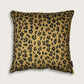 Aureum Gold Leopard Spot Velvet Cushion