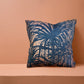 Shop Wanderland Palms blue terracotta scatter cushion online