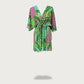 Shop green Wanderland kaftan dress online