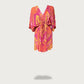 Tribal Magenta Kaftan Dress