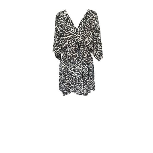 Wanderland Kaftan Dress resort wear leopard print shop online