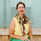 Shop Wanderland silk twill scarf online