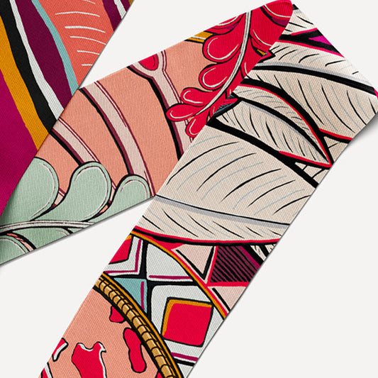 shop wanderland artist silk twilly online south africa