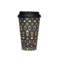 Reusable ecoffee cup in black 