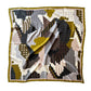 Wanderland luxurious silk scarf gold